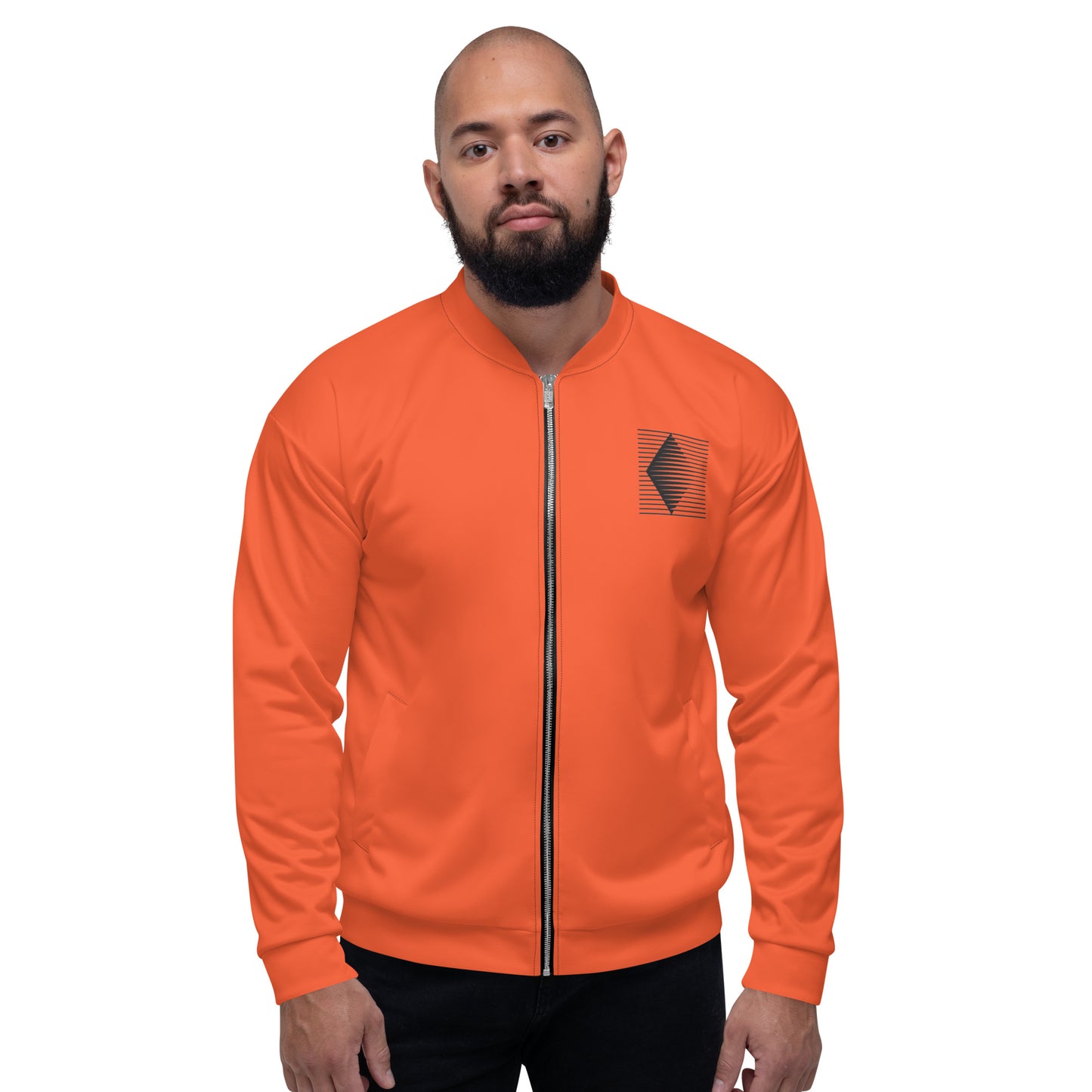 Jacket Orange Diamond Logo