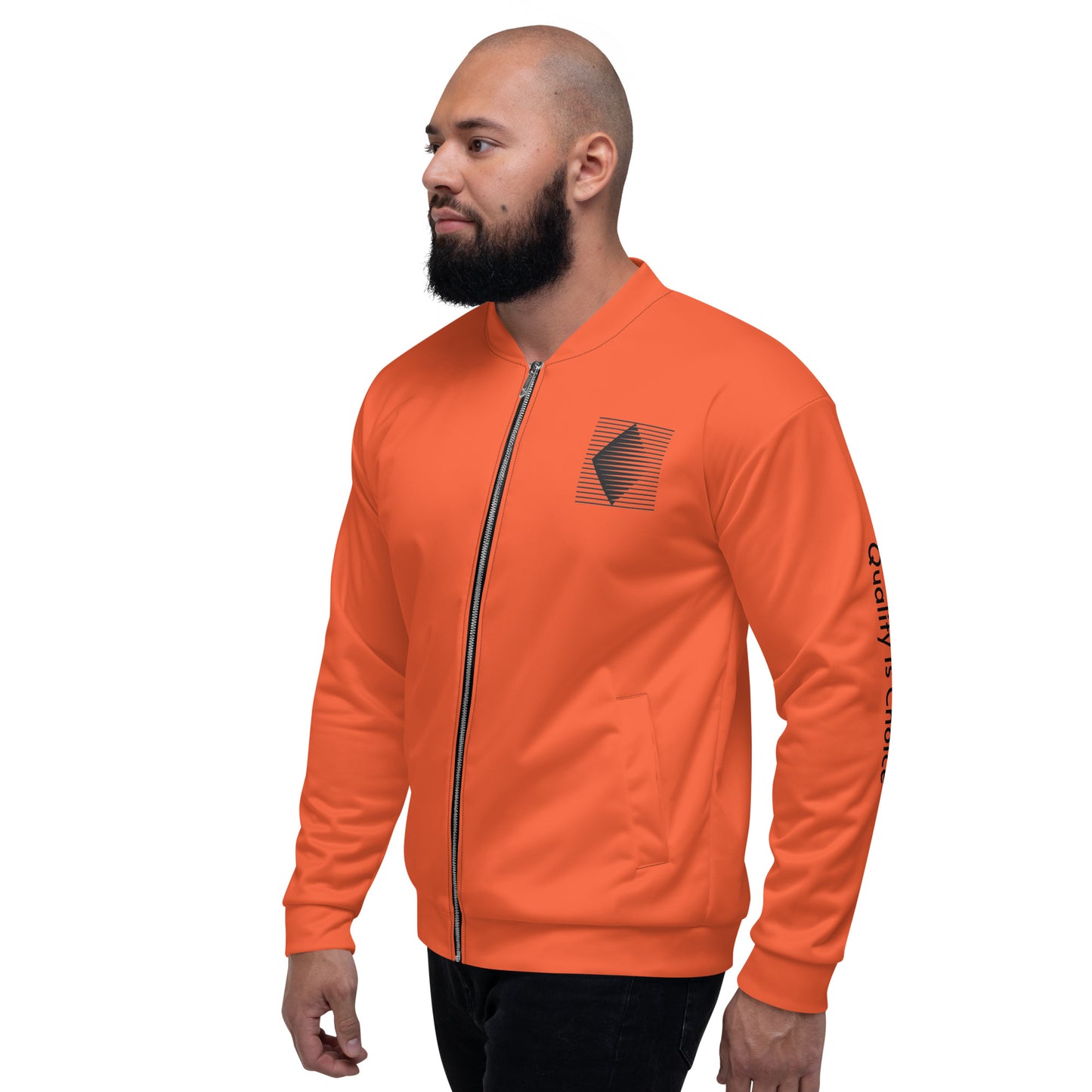 Jacket Orange Diamond Logo