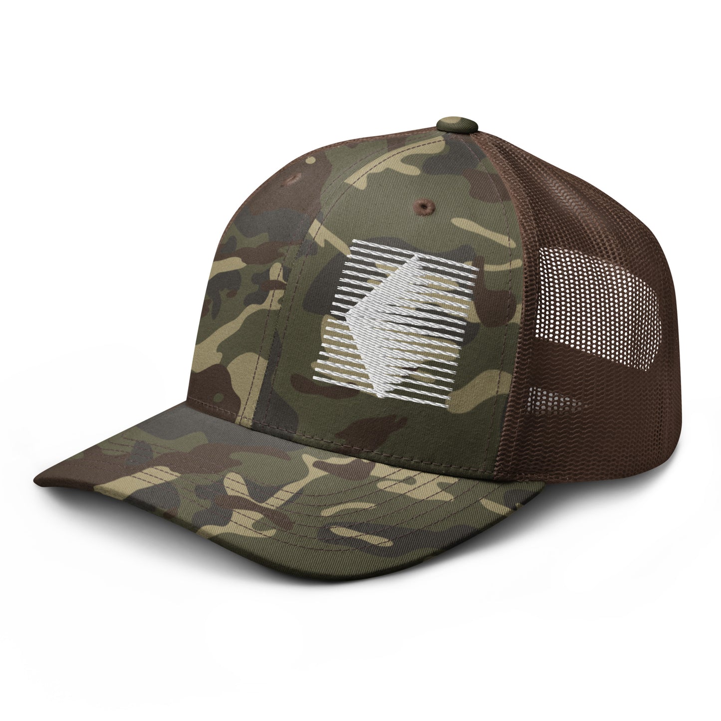 Hat Camo Diamond Logo