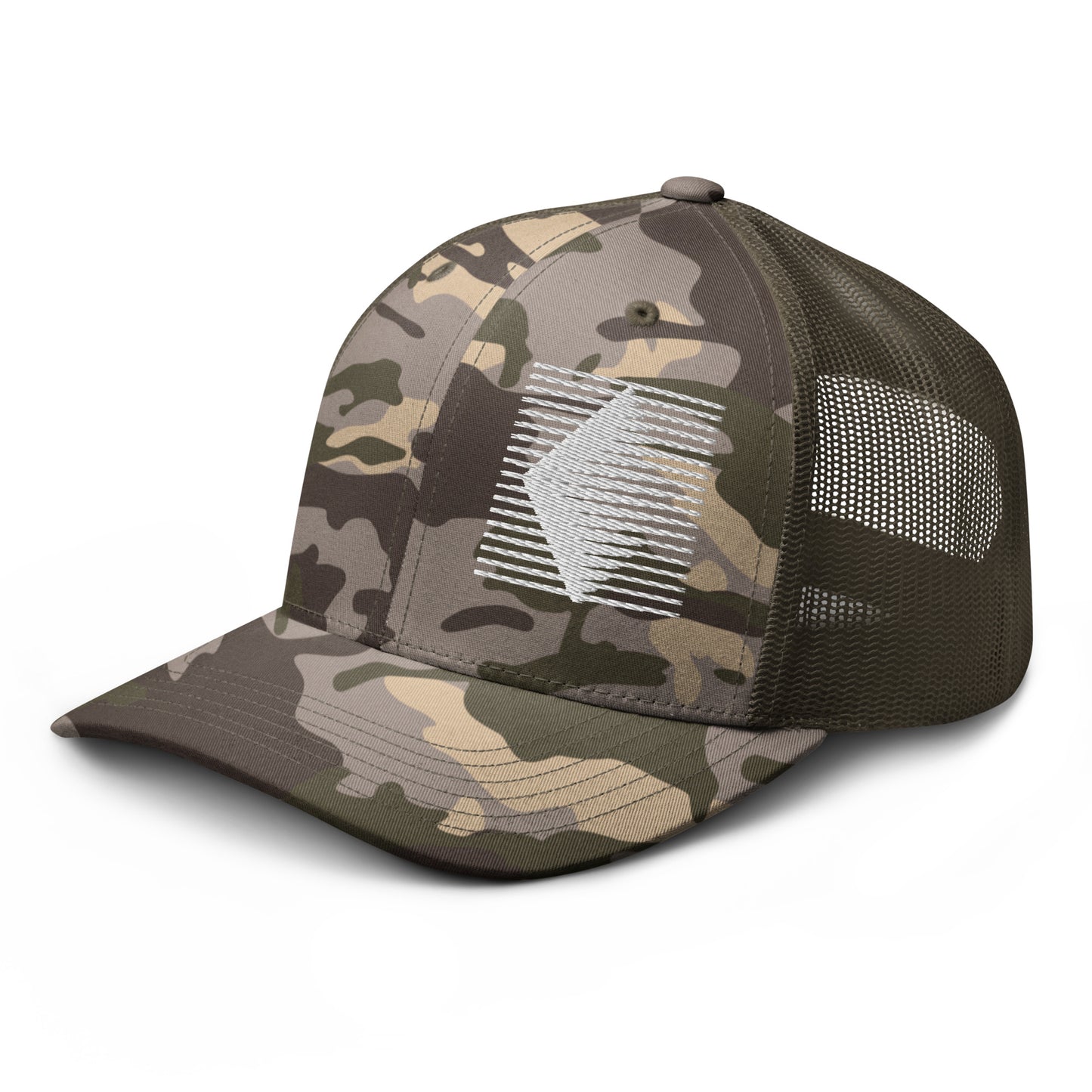 Hat Camo Diamond Logo