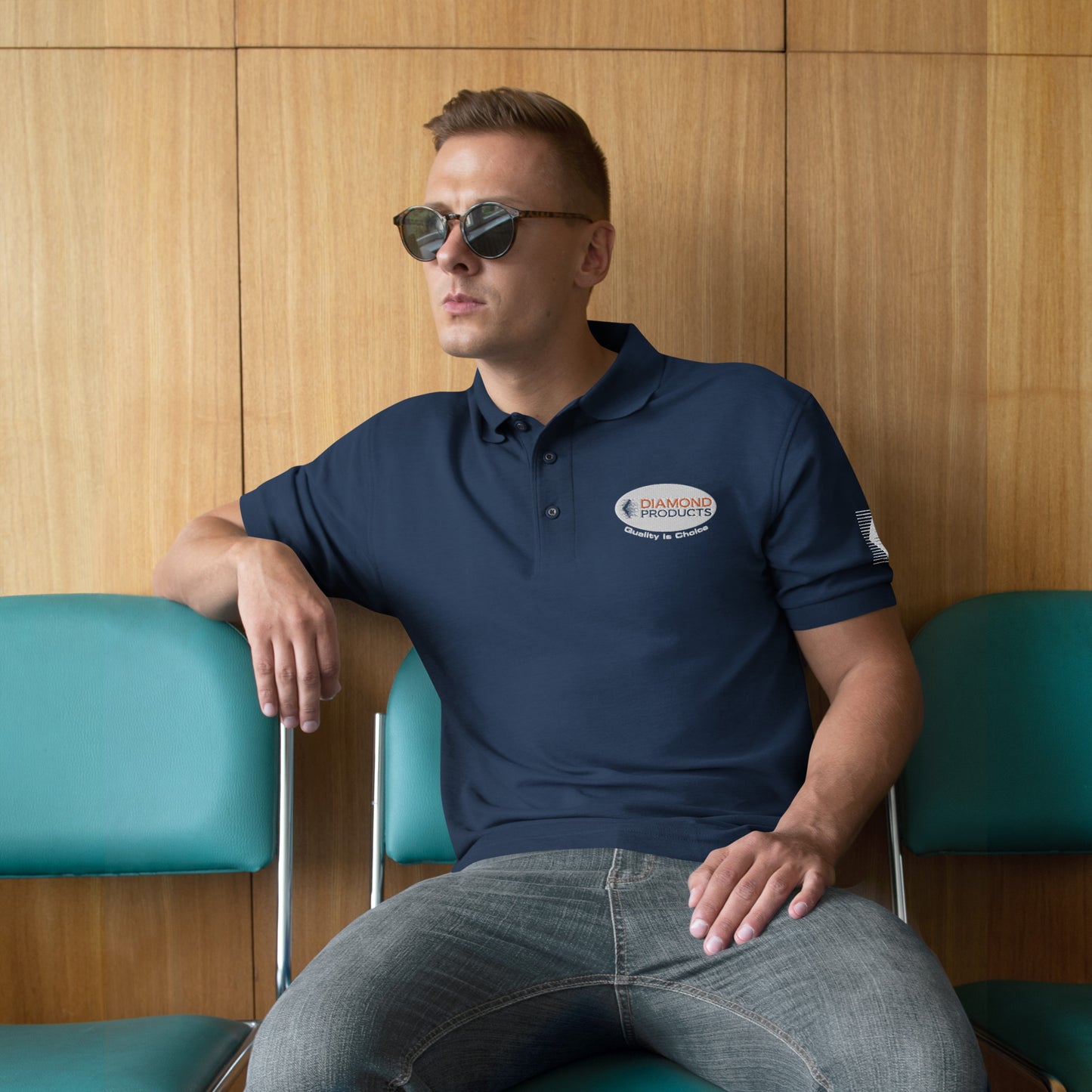 Polo Dark Double Logo