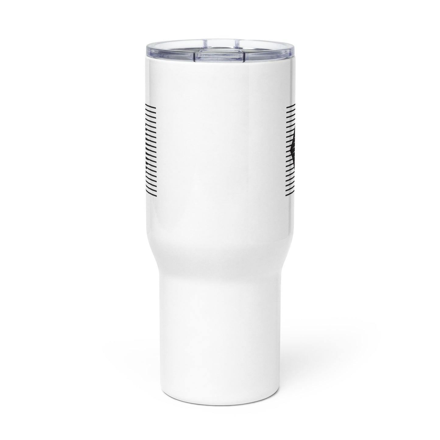 Mug-Travel White Diamond Logo