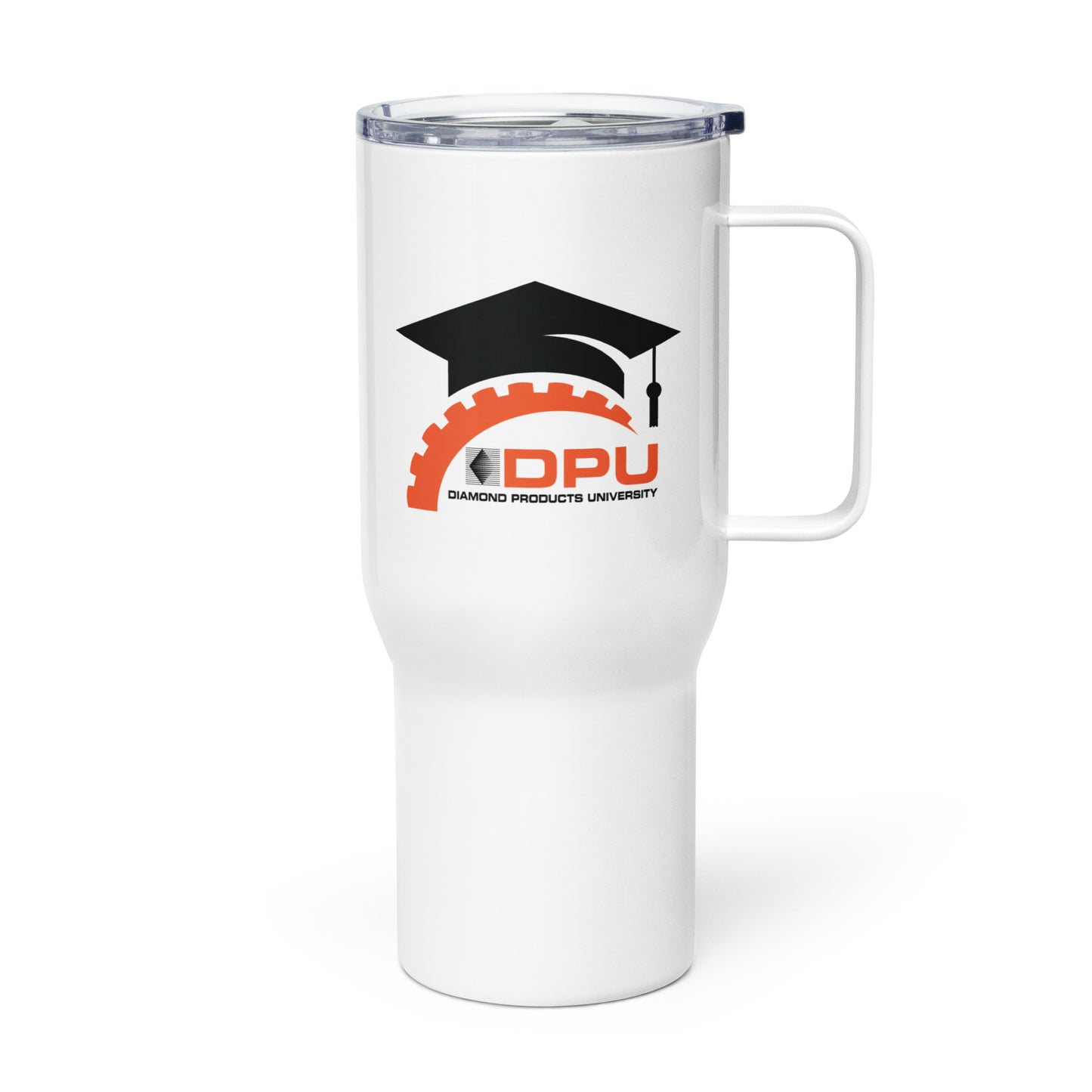 Mug-Travel White DPU Logo