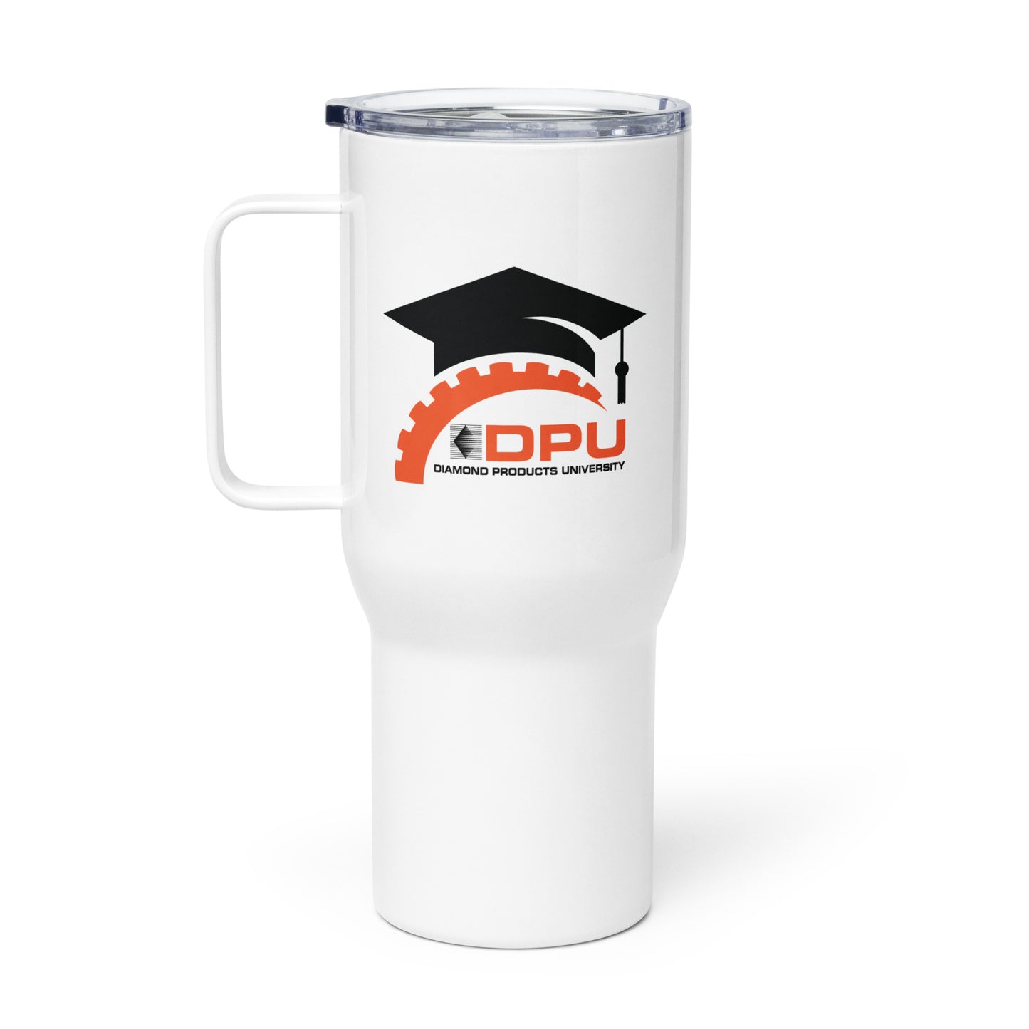 Mug-Travel White DPU Logo