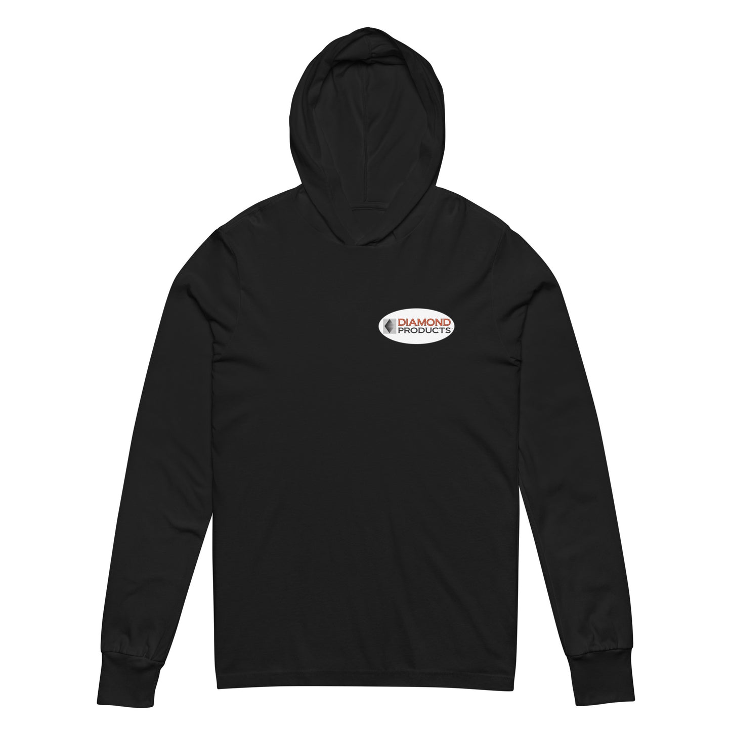 T-Shirt Hooded Long Sleeve Bubble Logo