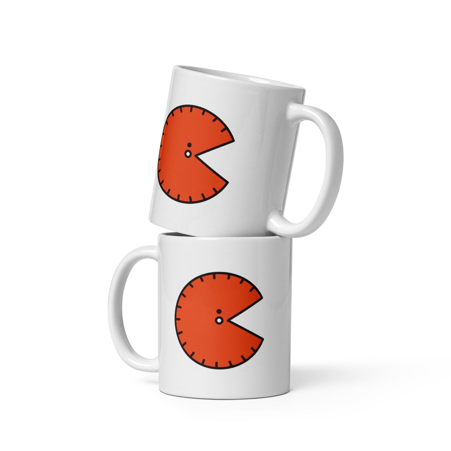 Mug-Coffee White Core PacMan