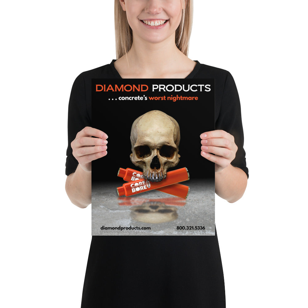 Poster Danger Skull