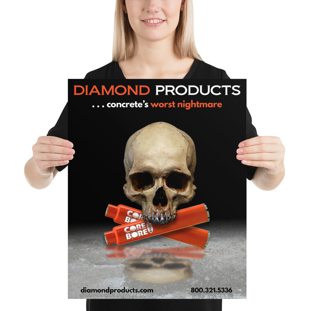 Poster Danger Skull