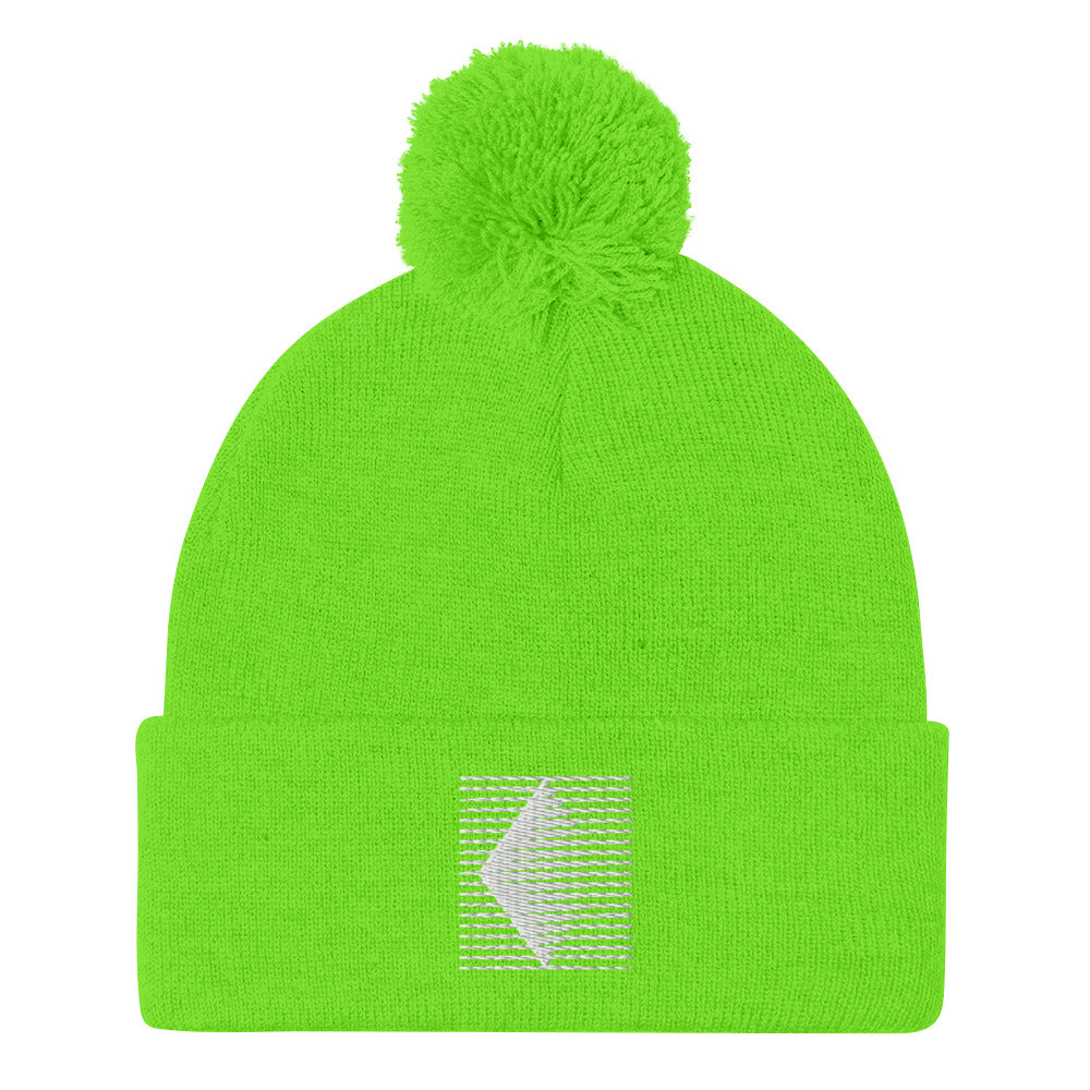 Hat Pom Pom Beanie Dark