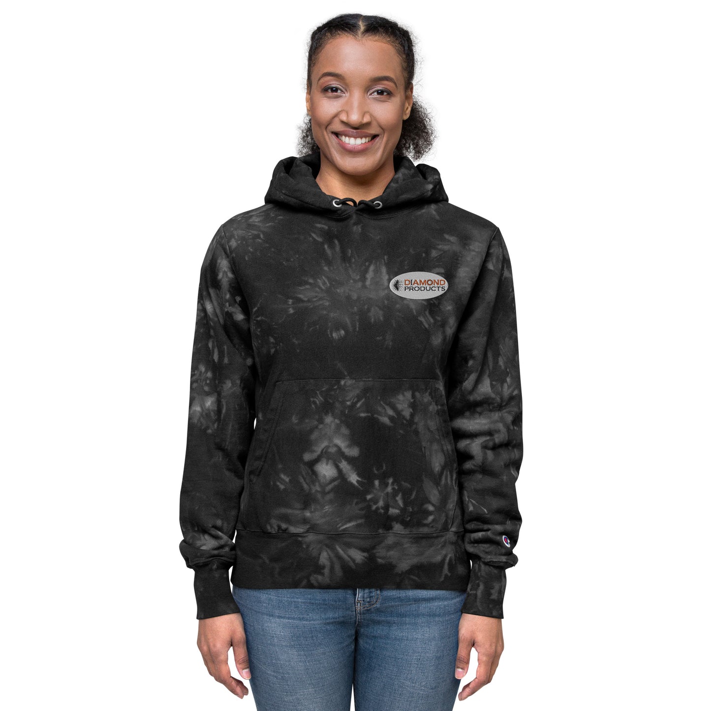 Hoodie Tie-Dye Bubble Logo
