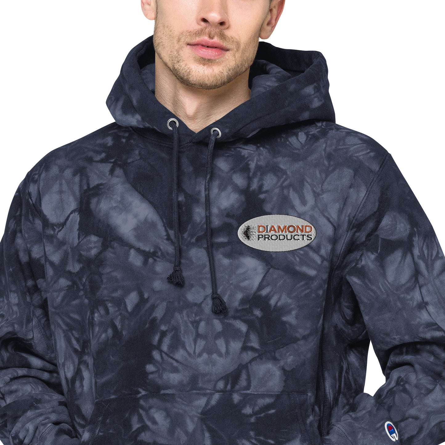 Hoodie Tie-Dye Bubble Logo