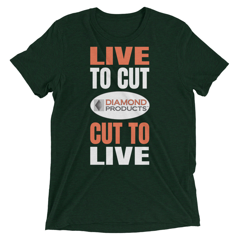 T-Shirt Live to Cut