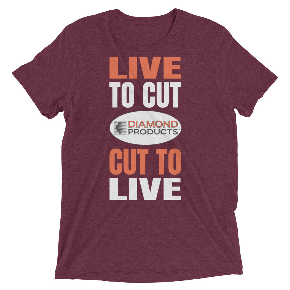 T-Shirt Live to Cut