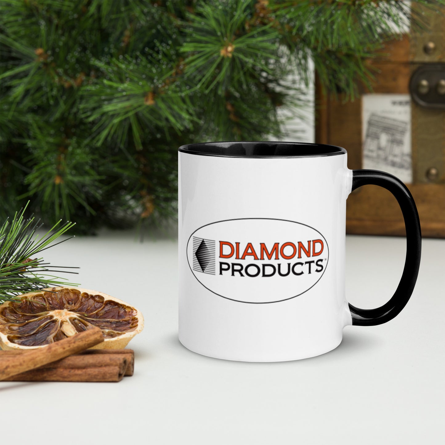 Mug-Coffee White/Orange Bubble Logo