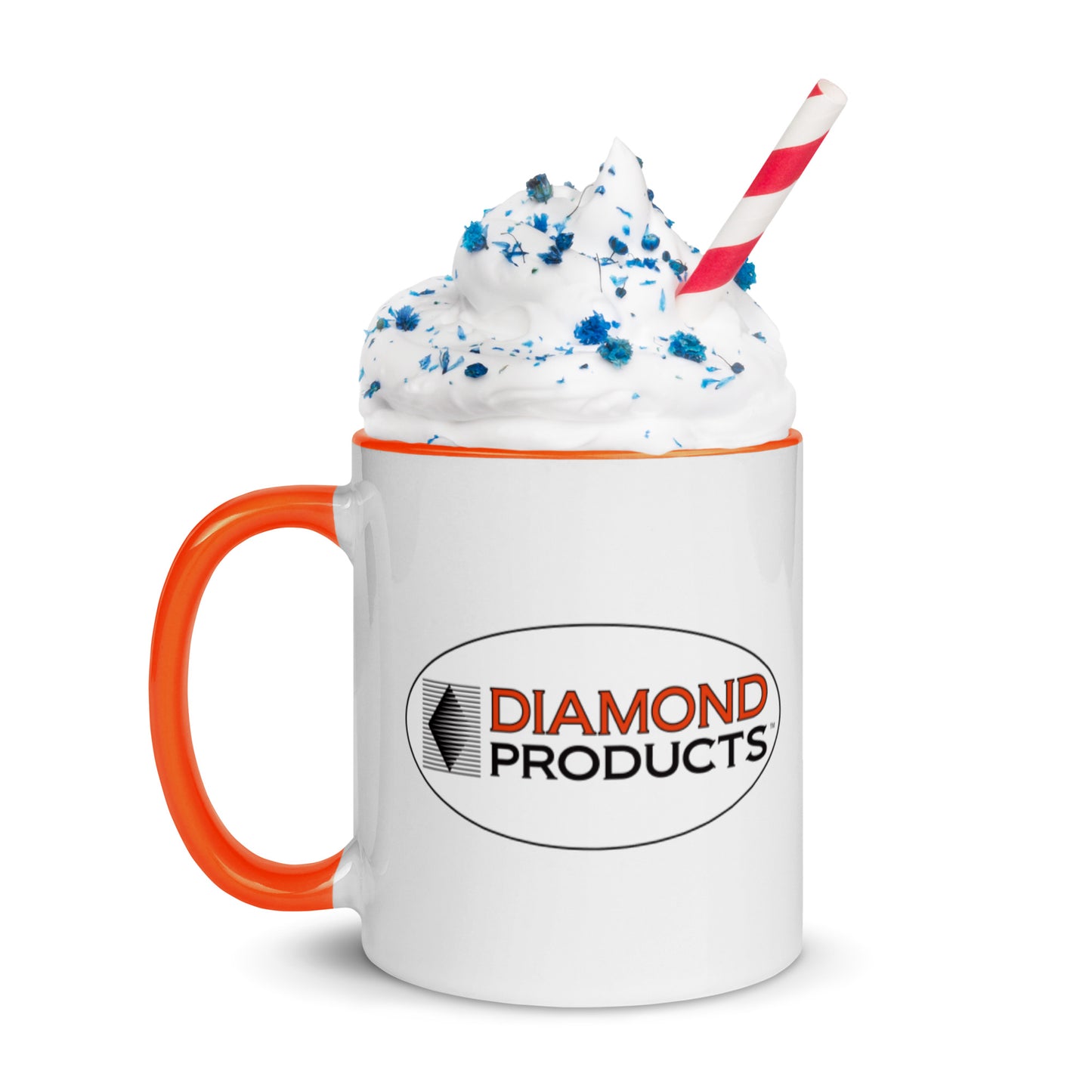 Mug-Coffee White/Orange Bubble Logo