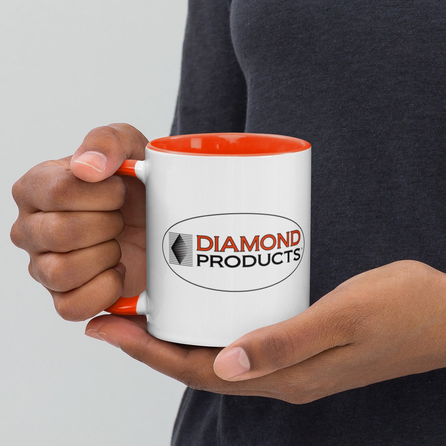 Mug-Coffee White/Orange Bubble Logo