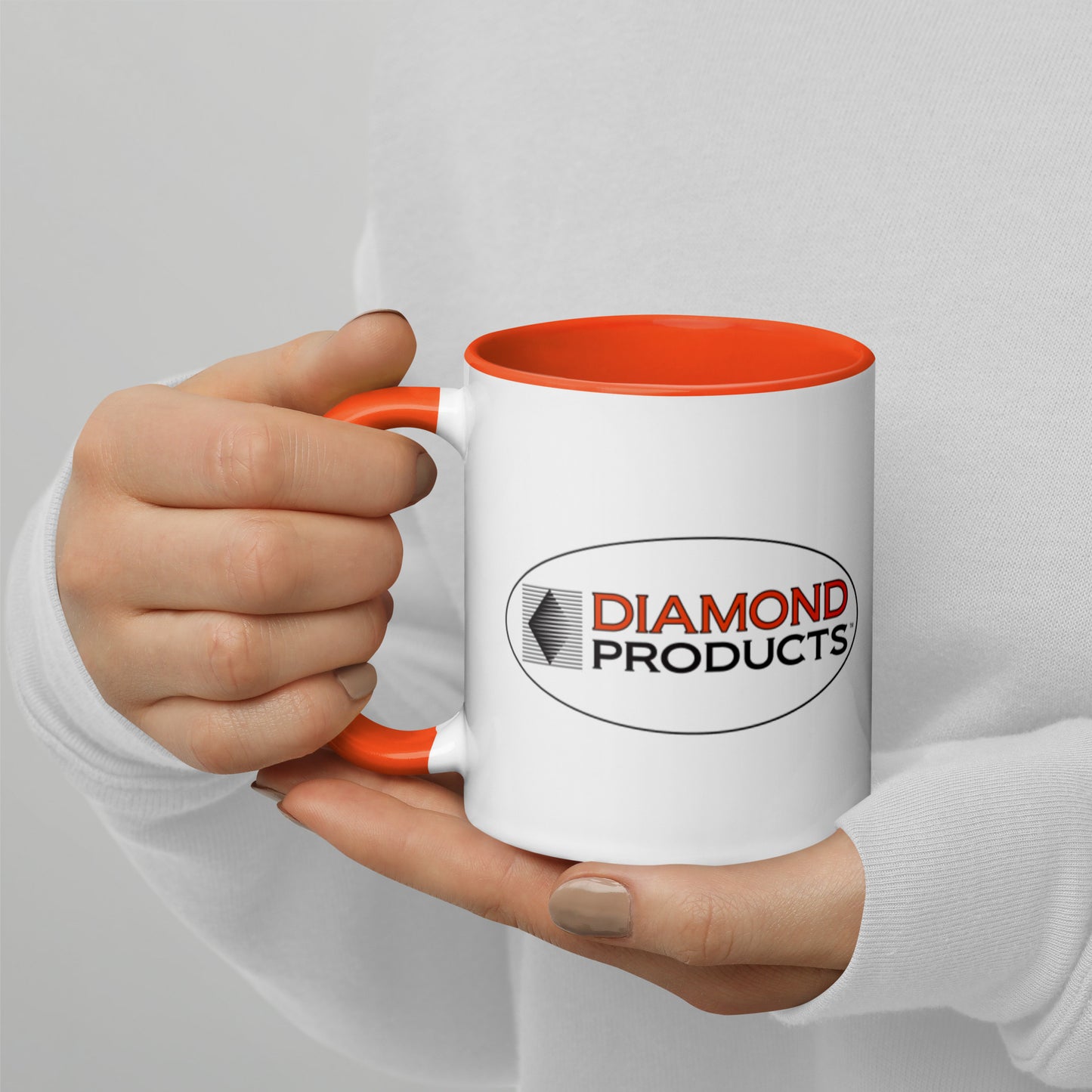 Mug-Coffee White/Orange Bubble Logo