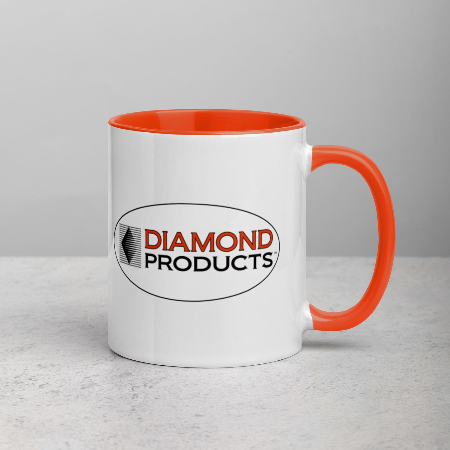Mug-Coffee White/Orange Bubble Logo