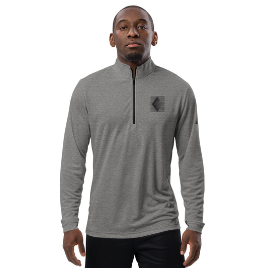 DP Adidas 1/4 Zip Black Logo